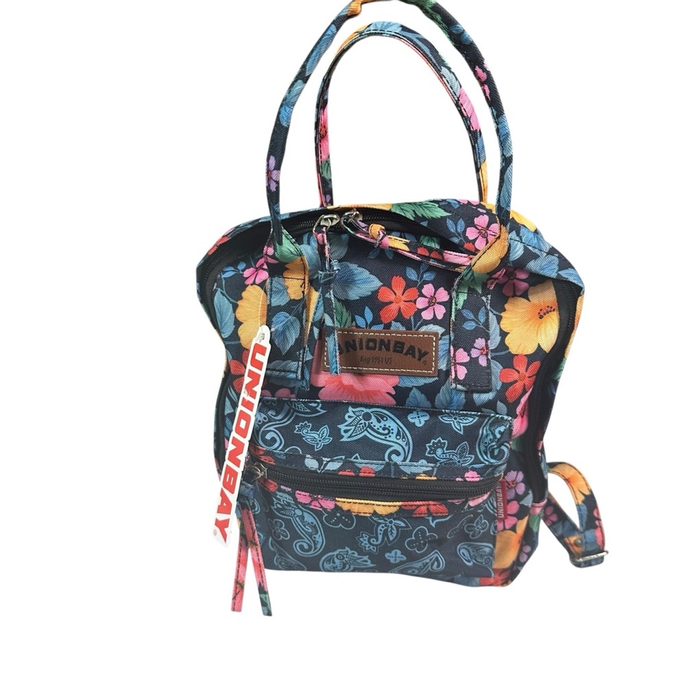 Union bay floral outlander mini floral backpack
